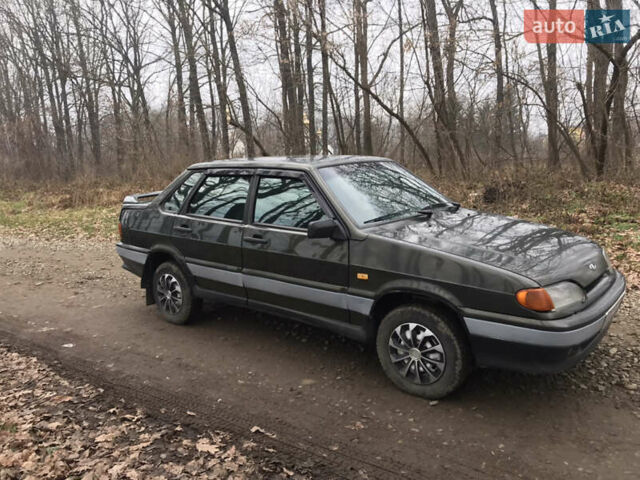 Зеленый ВАЗ 2115 Самара, объемом двигателя 1.5 л и пробегом 200 тыс. км за 1600 $, фото 9 на Automoto.ua