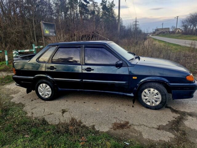 Зелений ВАЗ 2115 Самара, об'ємом двигуна 1.5 л та пробігом 300 тис. км за 1350 $, фото 3 на Automoto.ua