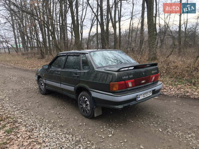 Зеленый ВАЗ 2115 Самара, объемом двигателя 1.5 л и пробегом 200 тыс. км за 1600 $, фото 7 на Automoto.ua