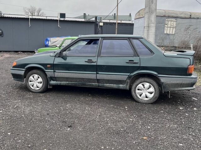 Зелений ВАЗ 2115 Самара, об'ємом двигуна 1.5 л та пробігом 250 тис. км за 1000 $, фото 3 на Automoto.ua