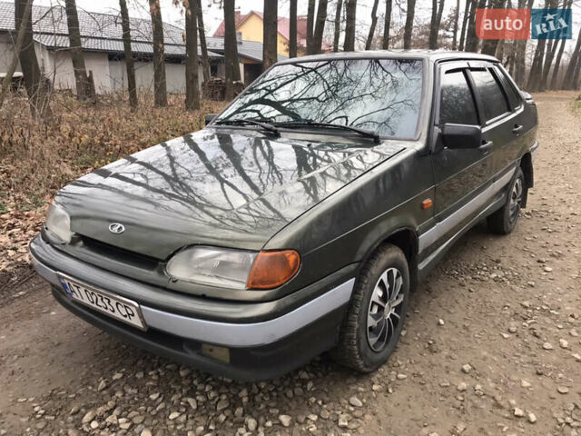 Зеленый ВАЗ 2115 Самара, объемом двигателя 1.5 л и пробегом 200 тыс. км за 1600 $, фото 12 на Automoto.ua