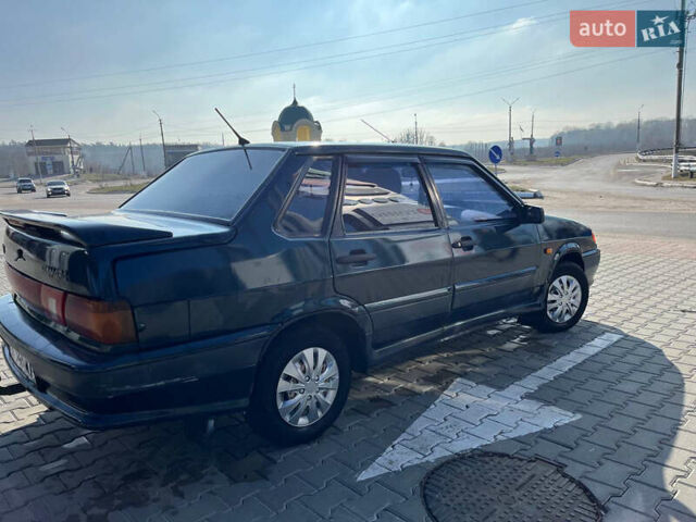 Зеленый ВАЗ 2115 Самара, объемом двигателя 1.5 л и пробегом 250 тыс. км за 1600 $, фото 4 на Automoto.ua