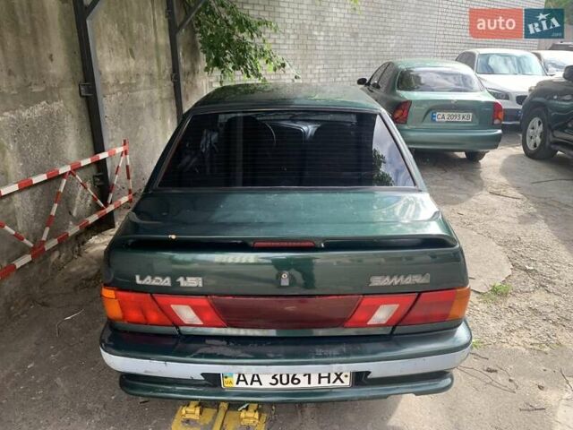 Зелений ВАЗ 2115 Самара, об'ємом двигуна 1.5 л та пробігом 120 тис. км за 1700 $, фото 13 на Automoto.ua