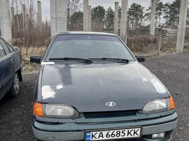Зелений ВАЗ 2115 Самара, об'ємом двигуна 1.5 л та пробігом 250 тис. км за 1000 $, фото 1 на Automoto.ua