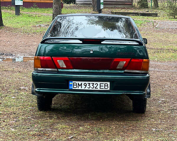 Зеленый ВАЗ 2115 Самара, объемом двигателя 1.5 л и пробегом 203 тыс. км за 1800 $, фото 6 на Automoto.ua