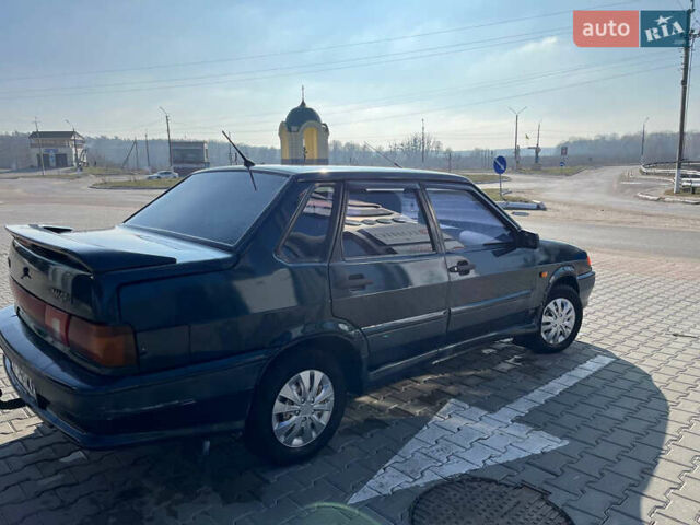 Зеленый ВАЗ 2115 Самара, объемом двигателя 1.5 л и пробегом 250 тыс. км за 1600 $, фото 12 на Automoto.ua