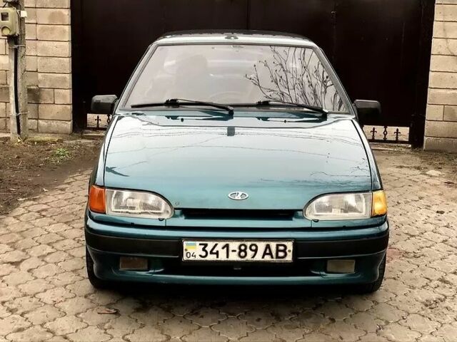Зеленый ВАЗ 2115 Самара, объемом двигателя 1.6 л и пробегом 238 тыс. км за 910 $, фото 3 на Automoto.ua