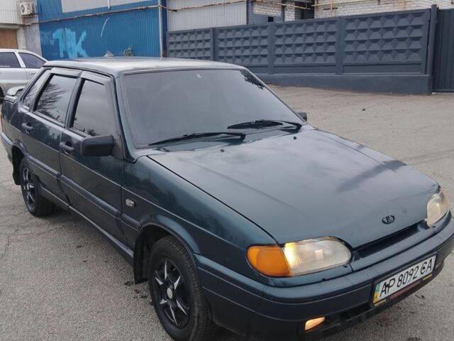 Зеленый ВАЗ 2115 Самара, объемом двигателя 1.6 л и пробегом 180 тыс. км за 1159 $, фото 1 на Automoto.ua