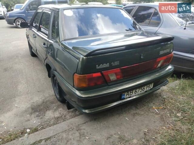 Зеленый ВАЗ 2115 Самара, объемом двигателя 1.5 л и пробегом 137 тыс. км за 2200 $, фото 9 на Automoto.ua