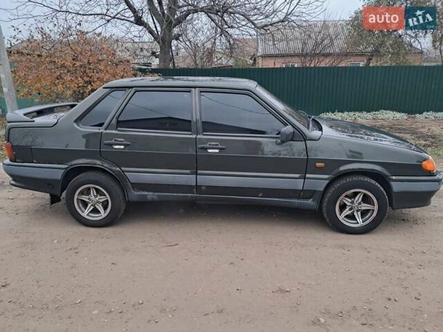 Зелений ВАЗ 2115 Самара, об'ємом двигуна 1.6 л та пробігом 360 тис. км за 1650 $, фото 7 на Automoto.ua