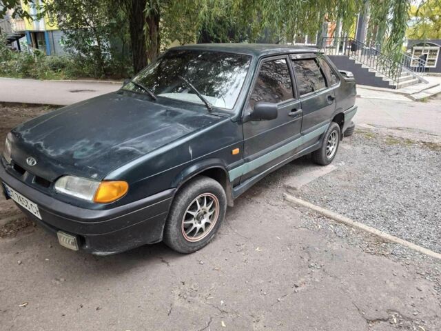 Зеленый ВАЗ 2115 Самара, объемом двигателя 0 л и пробегом 222 тыс. км за 1019 $, фото 2 на Automoto.ua