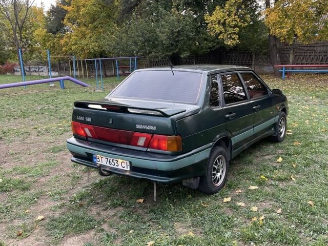 Зеленый ВАЗ 2115 Самара, объемом двигателя 0 л и пробегом 250 тыс. км за 1200 $, фото 5 на Automoto.ua