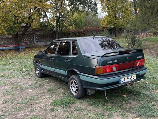 Зеленый ВАЗ 2115 Самара, объемом двигателя 0 л и пробегом 250 тыс. км за 1200 $, фото 4 на Automoto.ua