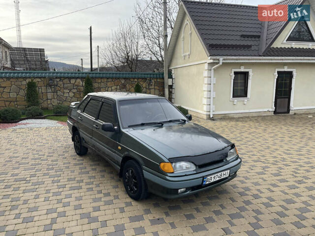 Зеленый ВАЗ 2115 Самара, объемом двигателя 1.5 л и пробегом 214 тыс. км за 1599 $, фото 7 на Automoto.ua