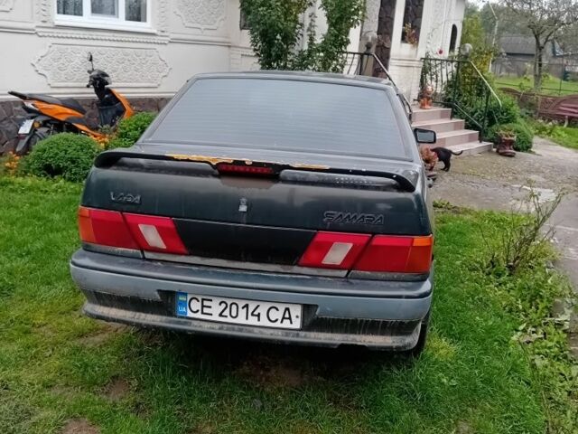 Зелений ВАЗ 2115 Самара, об'ємом двигуна 1.5 л та пробігом 200 тис. км за 1200 $, фото 3 на Automoto.ua