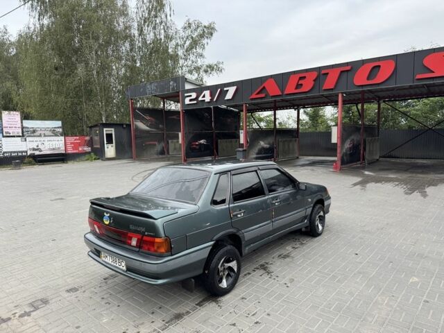 Зелений ВАЗ 2115 Самара, об'ємом двигуна 1.5 л та пробігом 777 тис. км за 850 $, фото 3 на Automoto.ua