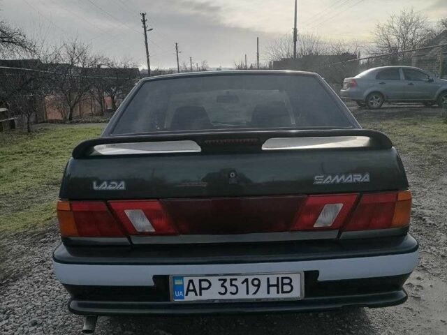 Зеленый ВАЗ 2115 Самара, объемом двигателя 1.5 л и пробегом 125 тыс. км за 2150 $, фото 3 на Automoto.ua