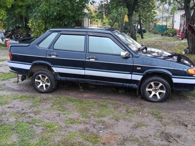 Зеленый ВАЗ 2115 Самара, объемом двигателя 1.5 л и пробегом 150 тыс. км за 2100 $, фото 3 на Automoto.ua