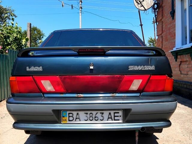 Зеленый ВАЗ 2115 Самара, объемом двигателя 1.5 л и пробегом 225 тыс. км за 1800 $, фото 7 на Automoto.ua