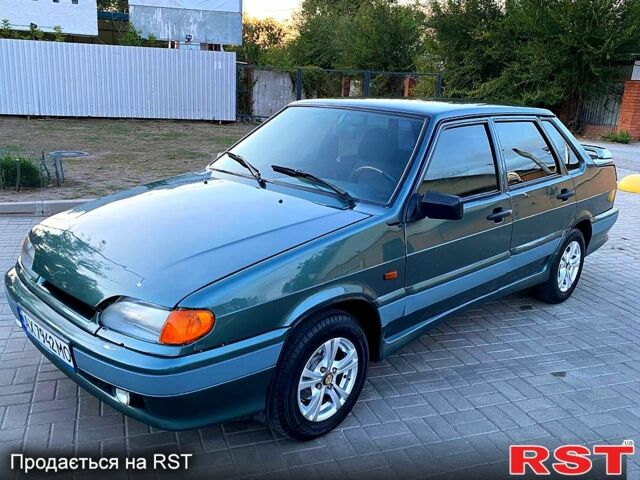 Зеленый ВАЗ 2115 Самара, объемом двигателя 1.5 л и пробегом 180 тыс. км за 1550 $, фото 1 на Automoto.ua
