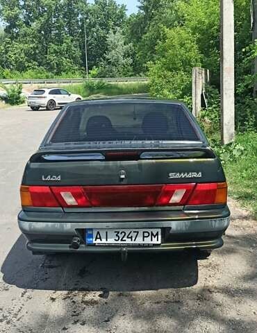 Зелений ВАЗ 2115 Самара, об'ємом двигуна 1.5 л та пробігом 152 тис. км за 1200 $, фото 1 на Automoto.ua