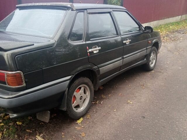 Зеленый ВАЗ 2115 Самара, объемом двигателя 1.5 л и пробегом 200 тыс. км за 1350 $, фото 3 на Automoto.ua