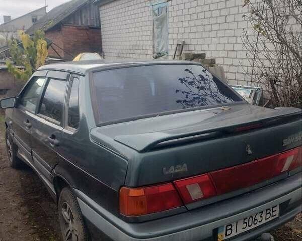 Зелений ВАЗ 2115 Самара, об'ємом двигуна 0 л та пробігом 192 тис. км за 1550 $, фото 1 на Automoto.ua