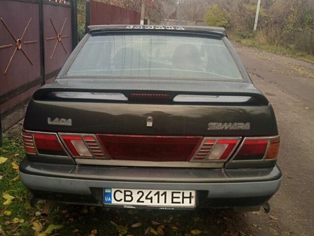 Зеленый ВАЗ 2115 Самара, объемом двигателя 1.5 л и пробегом 200 тыс. км за 1350 $, фото 4 на Automoto.ua