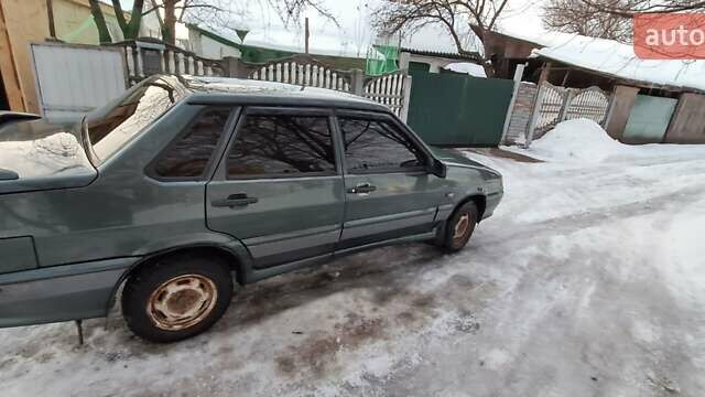 Зелений ВАЗ 2115 Самара, об'ємом двигуна 1.5 л та пробігом 108 тис. км за 2100 $, фото 5 на Automoto.ua