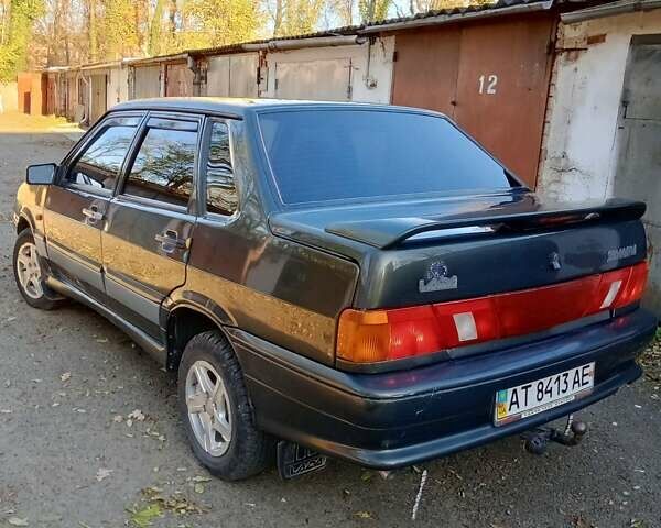 Зеленый ВАЗ 2115 Самара, объемом двигателя 1.5 л и пробегом 103 тыс. км за 1700 $, фото 18 на Automoto.ua