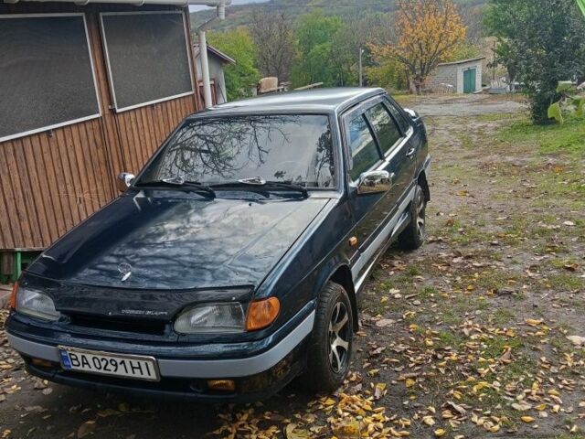 Зеленый ВАЗ 2115 Самара, объемом двигателя 1.5 л и пробегом 150 тыс. км за 2100 $, фото 2 на Automoto.ua