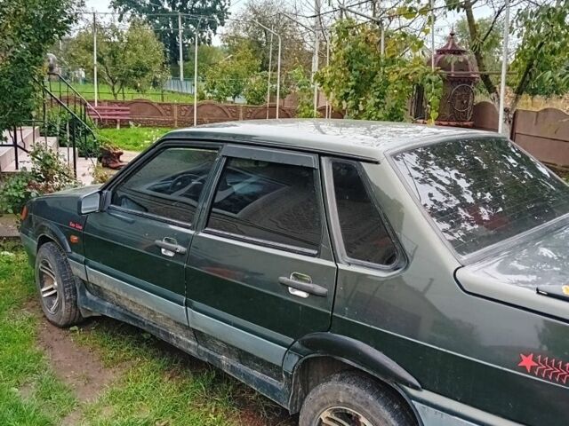 Зелений ВАЗ 2115 Самара, об'ємом двигуна 1.5 л та пробігом 200 тис. км за 1200 $, фото 2 на Automoto.ua