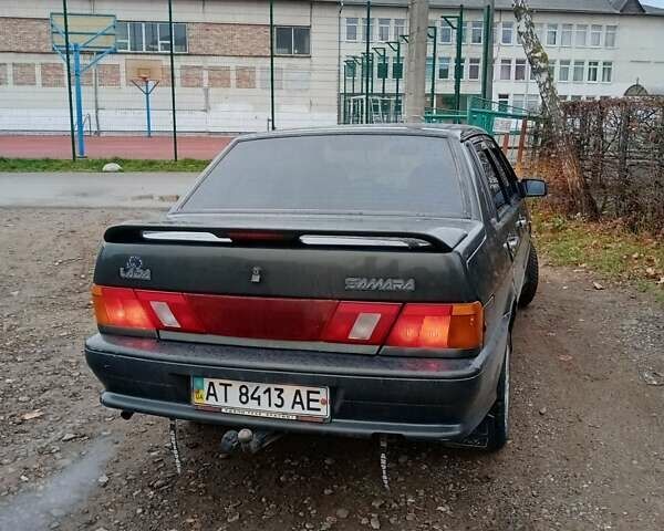 Зеленый ВАЗ 2115 Самара, объемом двигателя 1.6 л и пробегом 105 тыс. км за 1650 $, фото 4 на Automoto.ua
