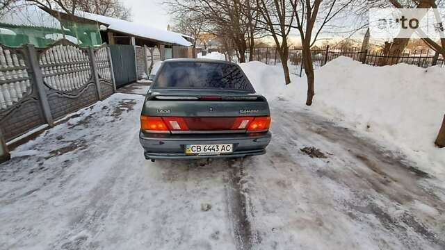 Зелений ВАЗ 2115 Самара, об'ємом двигуна 1.5 л та пробігом 108 тис. км за 2600 $, фото 3 на Automoto.ua