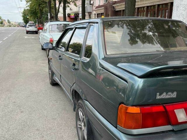 Зеленый ВАЗ 2115 Самара, объемом двигателя 1.5 л и пробегом 126 тыс. км за 1923 $, фото 3 на Automoto.ua