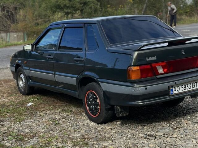 Зелений ВАЗ 2115 Самара, об'ємом двигуна 1.5 л та пробігом 2 тис. км за 1700 $, фото 2 на Automoto.ua