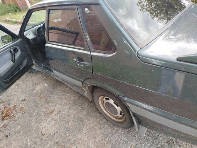 Зелений ВАЗ 2115 Самара, об'ємом двигуна 1.5 л та пробігом 164 тис. км за 1750 $, фото 3 на Automoto.ua