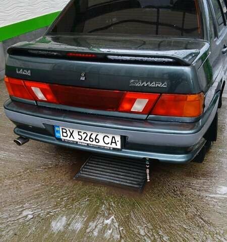 Зеленый ВАЗ 2115 Самара, объемом двигателя 1.5 л и пробегом 81 тыс. км за 2800 $, фото 15 на Automoto.ua