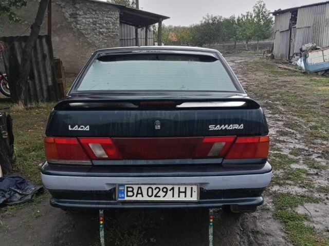 Зеленый ВАЗ 2115 Самара, объемом двигателя 1.5 л и пробегом 150 тыс. км за 2100 $, фото 4 на Automoto.ua