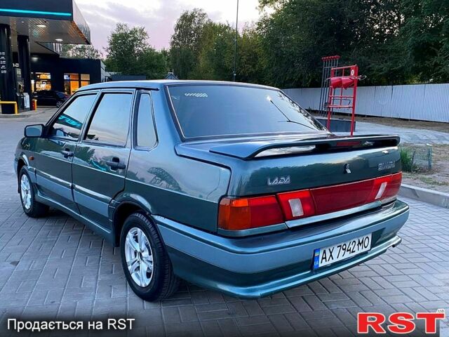 Зеленый ВАЗ 2115 Самара, объемом двигателя 1.5 л и пробегом 180 тыс. км за 1550 $, фото 3 на Automoto.ua