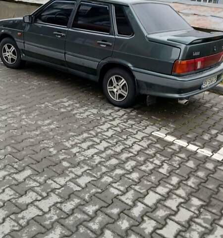 Зеленый ВАЗ 2115 Самара, объемом двигателя 1.5 л и пробегом 81 тыс. км за 2800 $, фото 18 на Automoto.ua