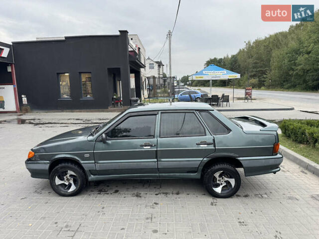 Зеленый ВАЗ 2115 Самара, объемом двигателя 1.5 л и пробегом 77 тыс. км за 850 $, фото 6 на Automoto.ua