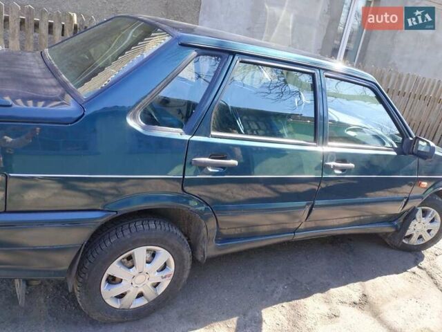 Зеленый ВАЗ 2115 Самара, объемом двигателя 1.6 л и пробегом 150 тыс. км за 1800 $, фото 1 на Automoto.ua
