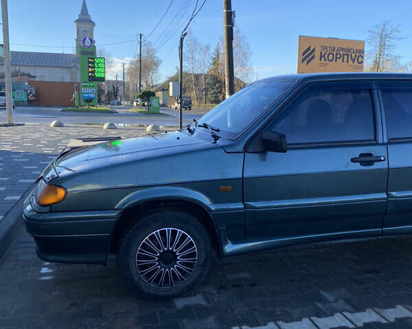Зеленый ВАЗ 2115 Самара, объемом двигателя 1.6 л и пробегом 277 тыс. км за 1850 $, фото 4 на Automoto.ua