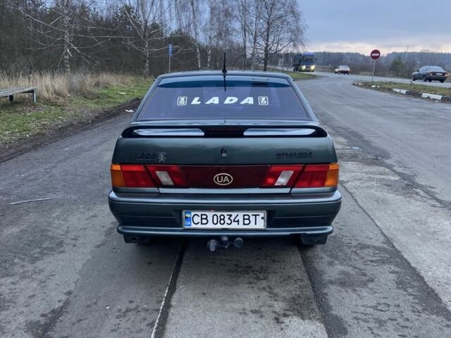 Зелений ВАЗ 2115 Самара, об'ємом двигуна 1.6 л та пробігом 230 тис. км за 2000 $, фото 3 на Automoto.ua