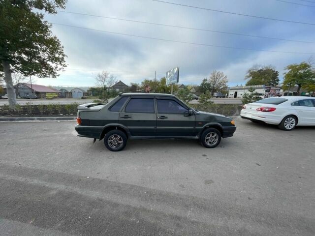 Зеленый ВАЗ 2115 Самара, объемом двигателя 1.6 л и пробегом 230 тыс. км за 2000 $, фото 2 на Automoto.ua