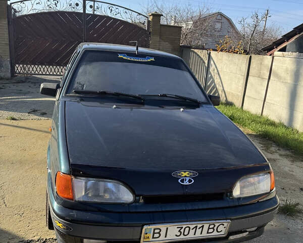 Зеленый ВАЗ 2115 Самара, объемом двигателя 1.6 л и пробегом 85 тыс. км за 2300 $, фото 7 на Automoto.ua