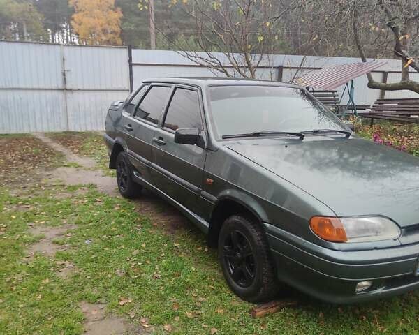 Зелений ВАЗ 2115 Самара, об'ємом двигуна 1.6 л та пробігом 182 тис. км за 3000 $, фото 10 на Automoto.ua