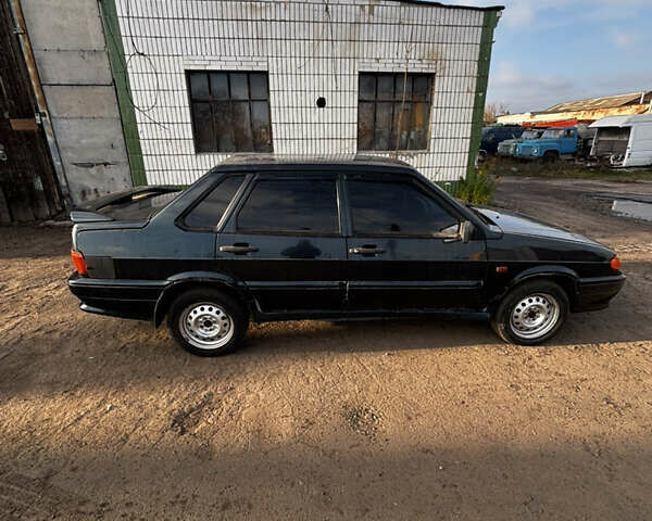 Зеленый ВАЗ 2115 Самара, объемом двигателя 1.6 л и пробегом 163 тыс. км за 1700 $, фото 3 на Automoto.ua