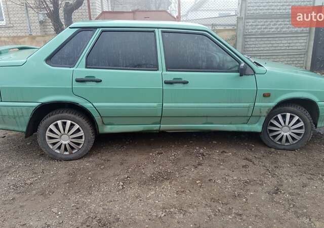 Зелений ВАЗ 2115 Самара, об'ємом двигуна 1.6 л та пробігом 240 тис. км за 1750 $, фото 1 на Automoto.ua